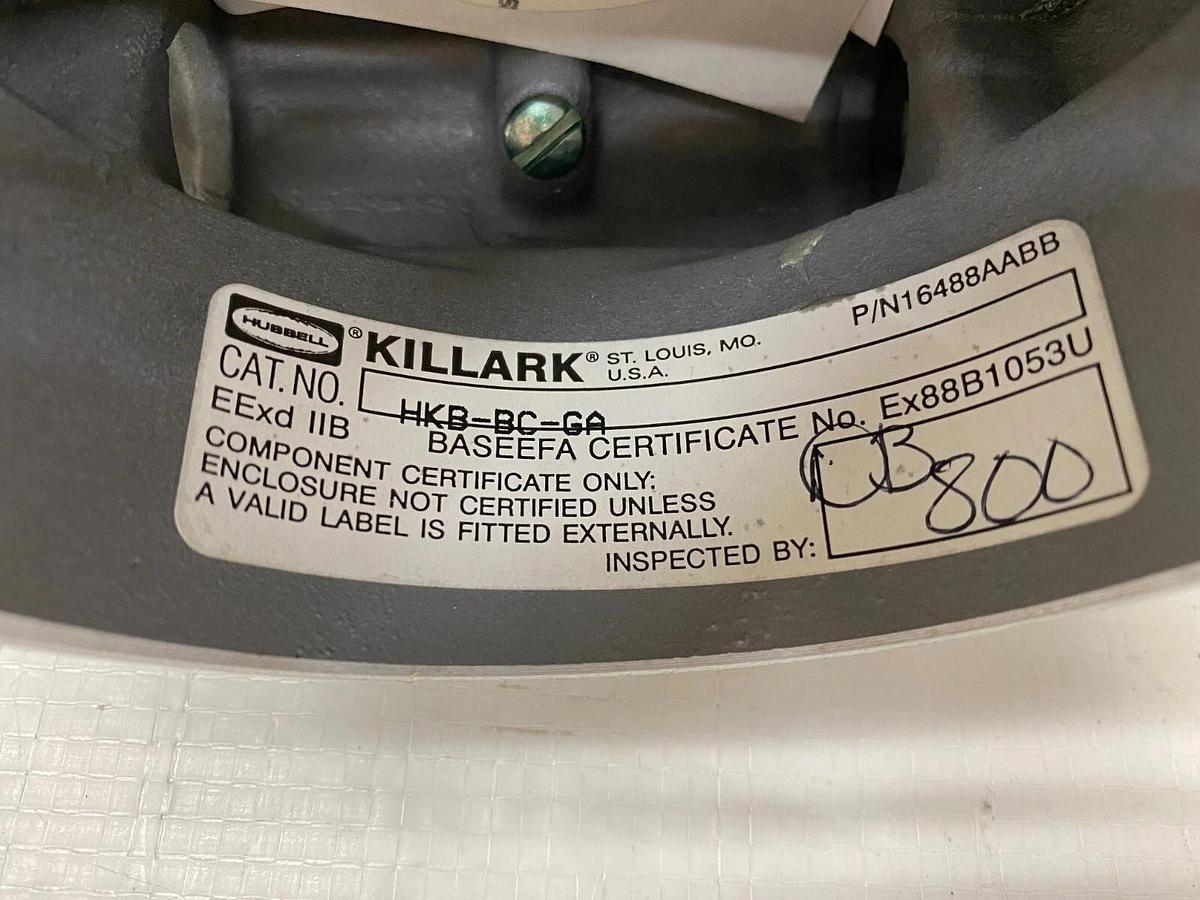 Used Hubbell Killark HKB-BC-GA Instrument Enclosure Cast Aluminum, Threaded
