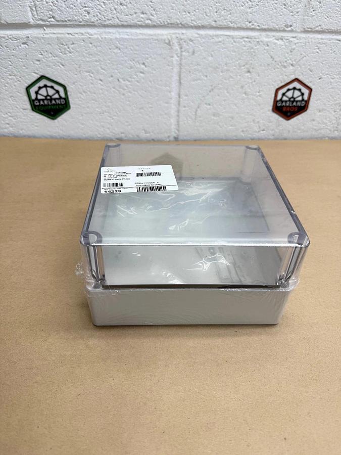 Nvent Hoffman 181810PCECC Polycarbonate Terminal Box, Clear Cover *NEW*