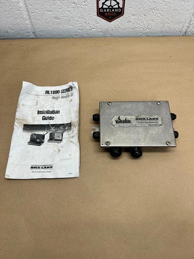 Used Rice Lake JB4SS TuffSeal Junction Box