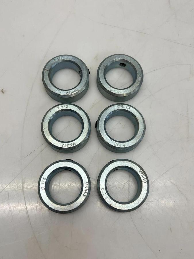 Used 1-1/8” Shaft Collar - Lot of 6