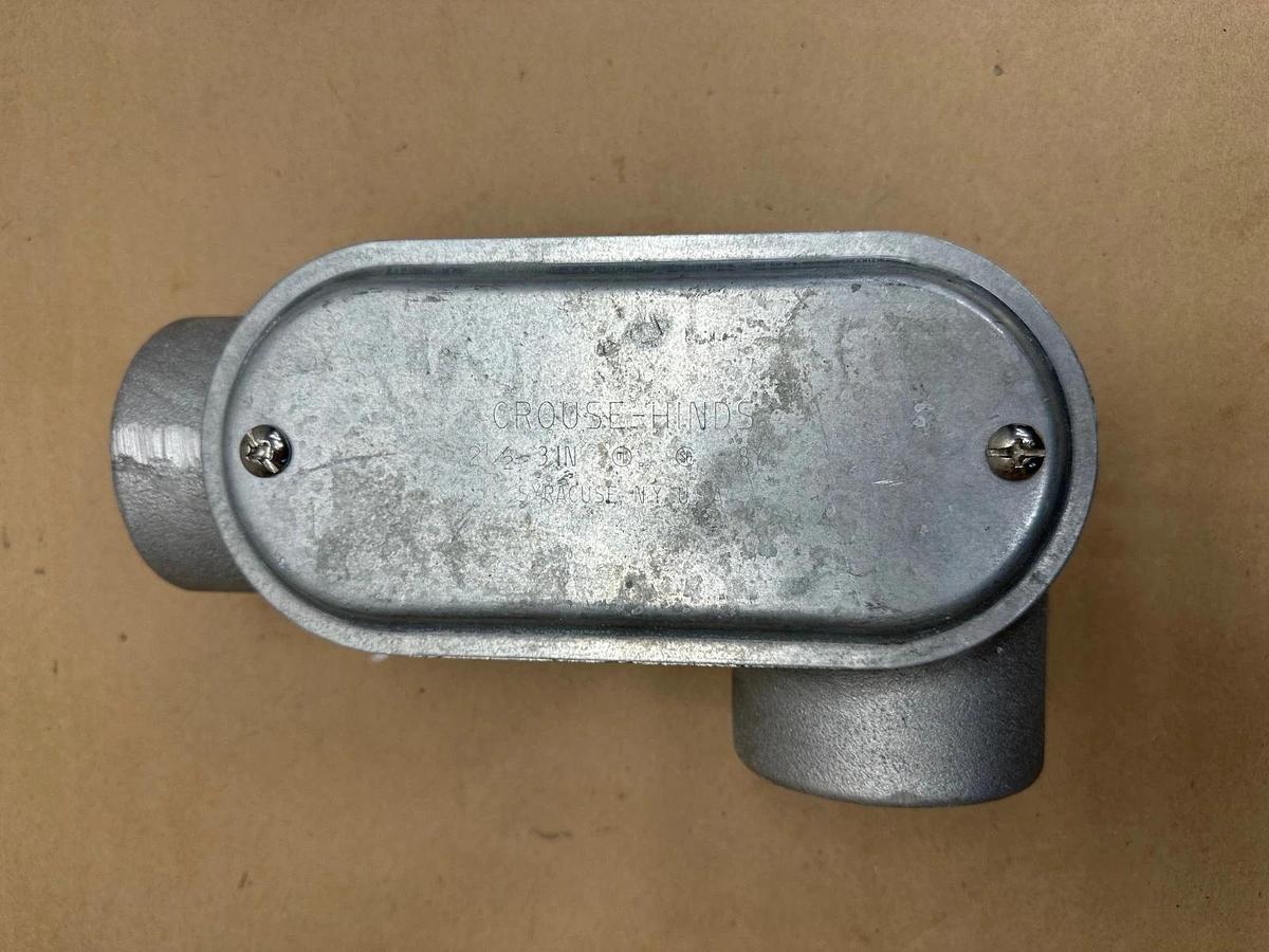 Used Crouse-Hinds LL777 2-1/2” Conduit