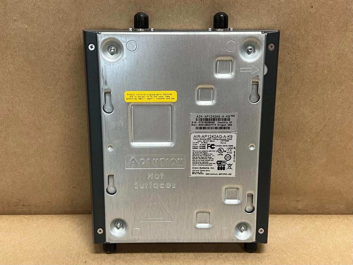 Used Cisco AIR-AP1242AG-A-K9 Aironet Wireless Access Point