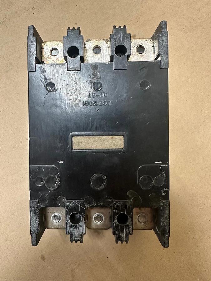 Used General Electric TQD 150A 3 Pole Circuit Breaker