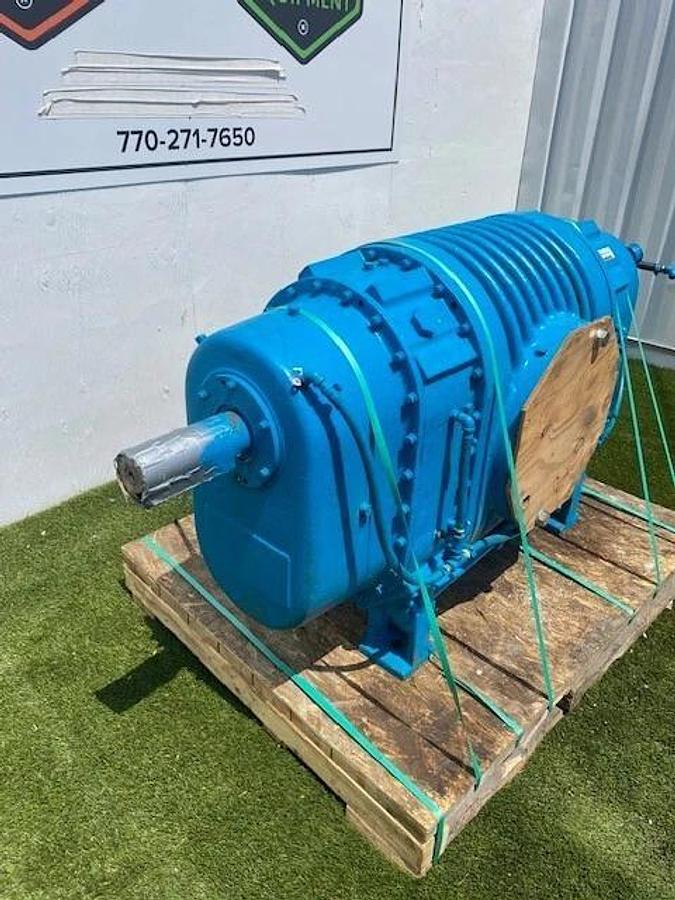 Used Tuthill 1224-19T2 Positive Displacement Blower, Vertical Configuration