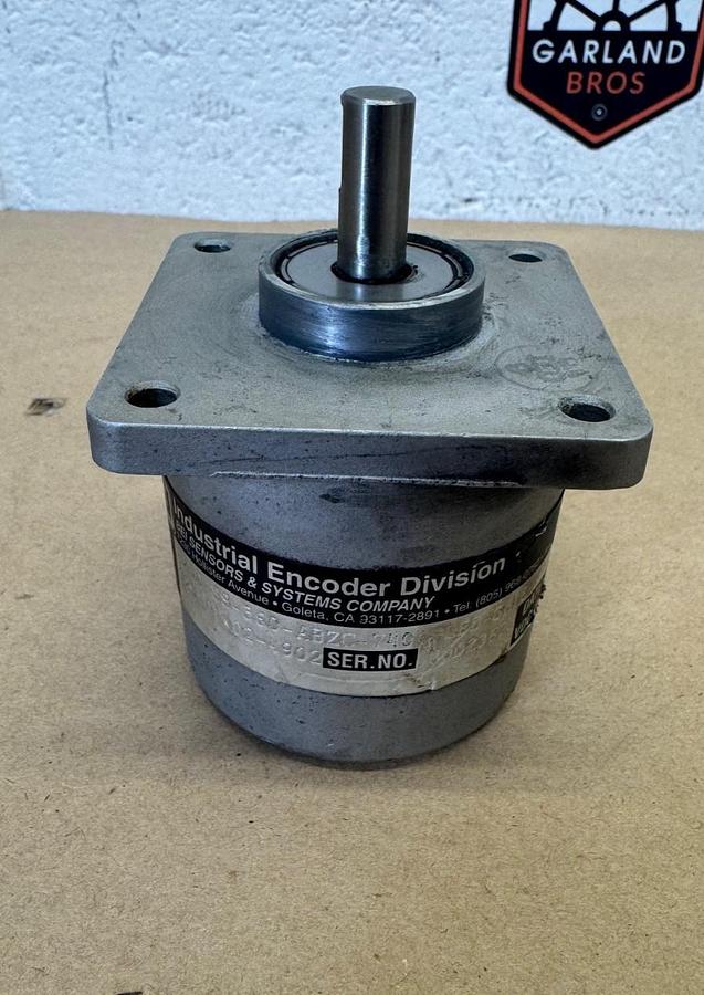 Used Industrial Encoder Division H25D-SS-360-ABZC-7406-LED-SM18-S Rotary Encoder