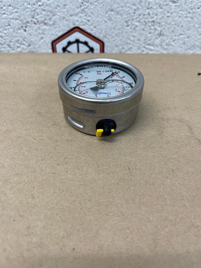 Used Swagelok EN837-1 Pressure Gauge