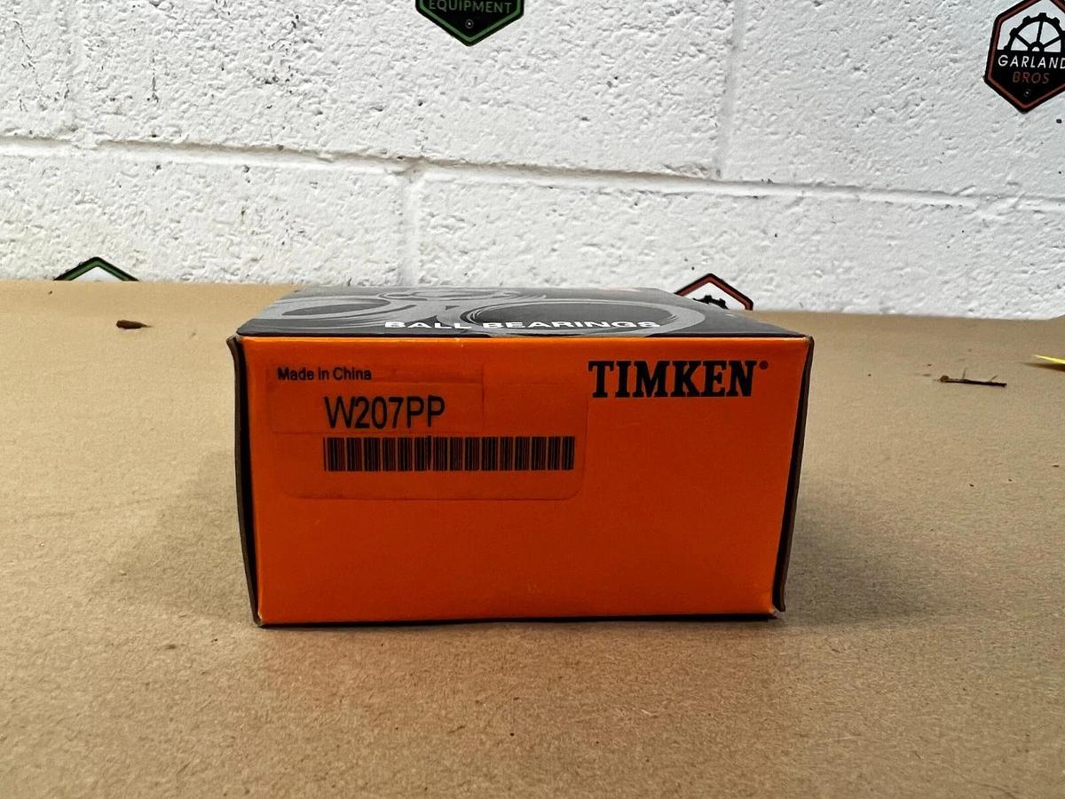 Timken W207PP Z17-FF50000 Cylindrical OD Ball Bearing w/ Triply Seal