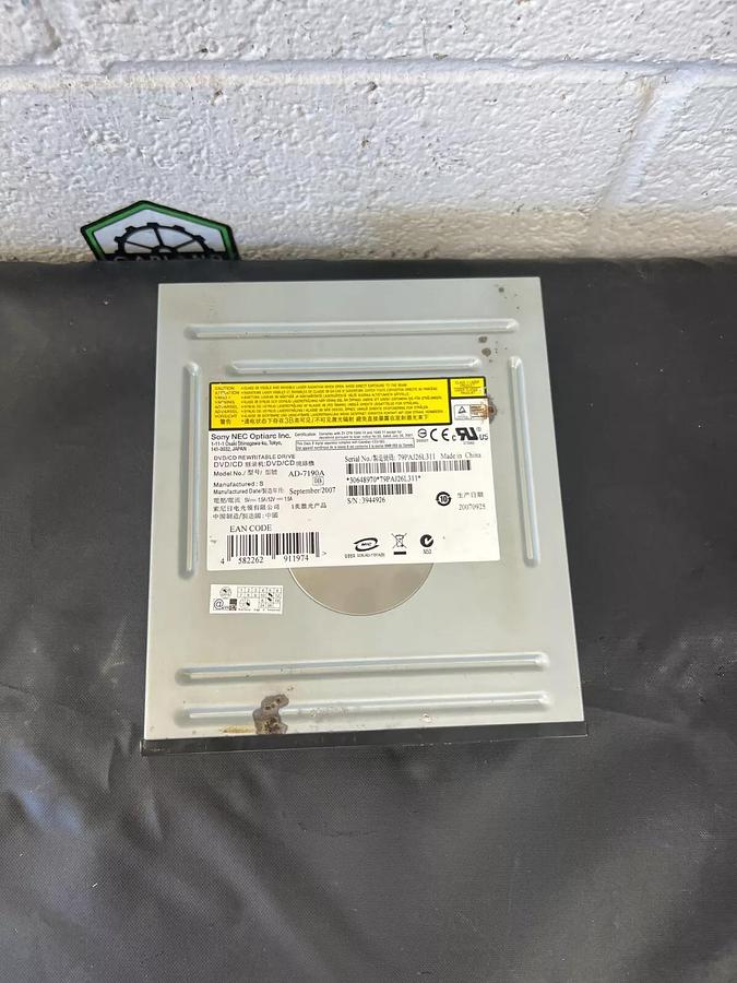 Used Sony NEC Optiarc AD-7190A DVD/CD Rewritable Drive