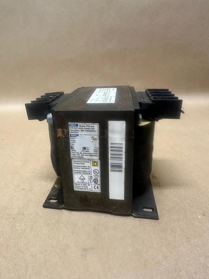Used Square D 9070T500D1 Industrial Control Transformer