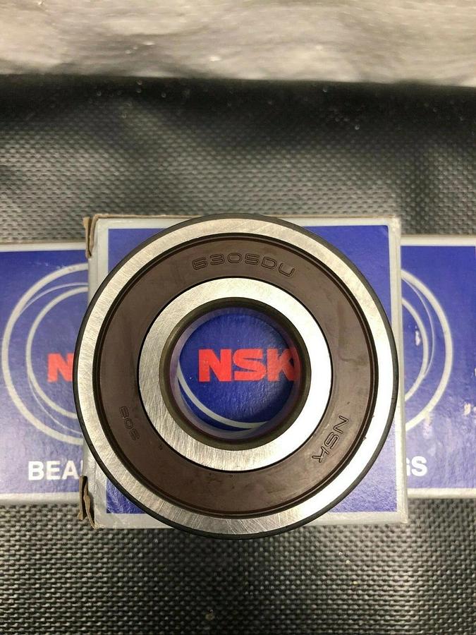 NSK 6305DDUC3 Deep Groove Ball Bearing, Lot of 3