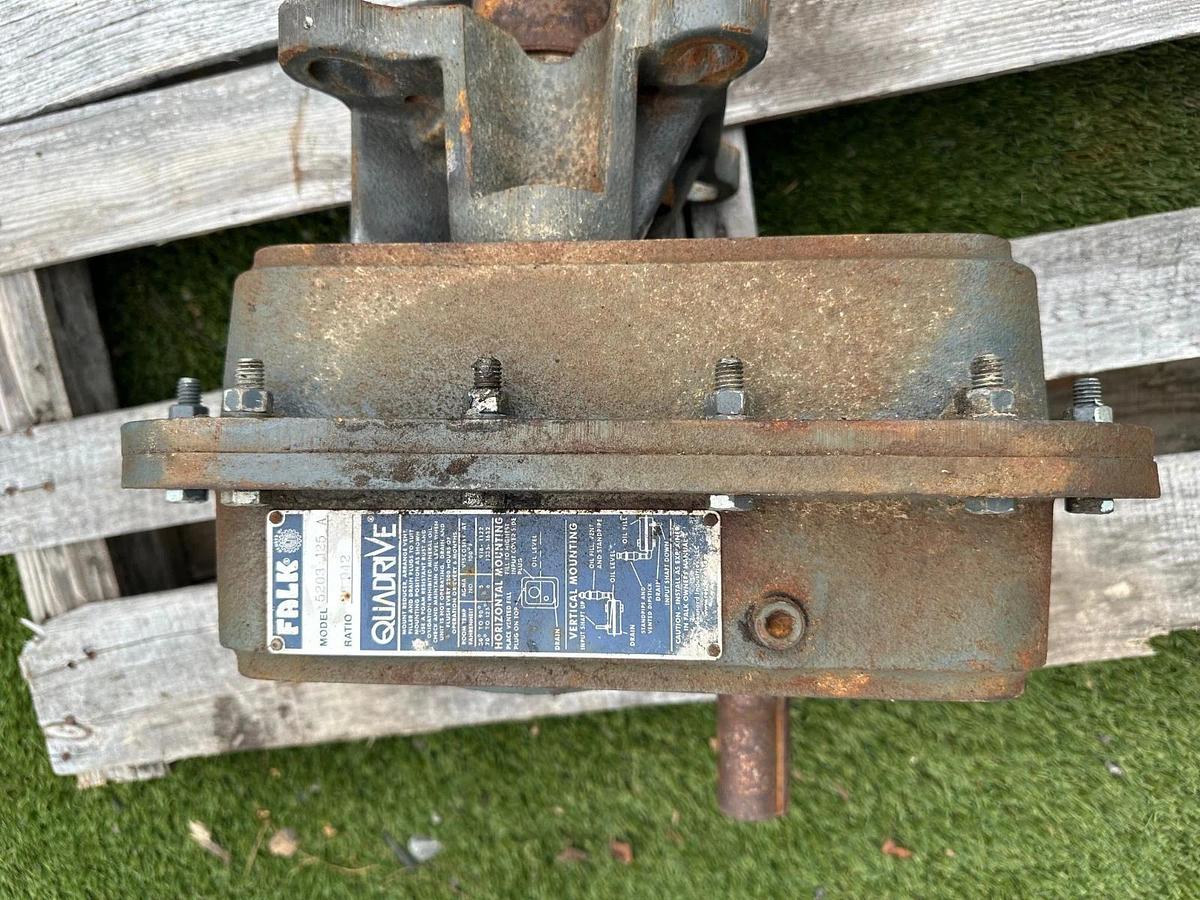 Used Falk 5203 J25 A 26.942 Ratio Gear Drive, 2-3/4” Bore, 1-1/4” Shaft