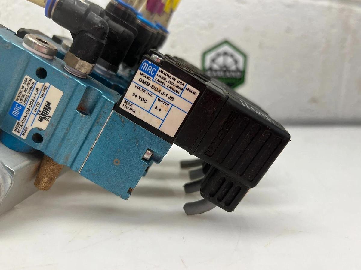 Used MAC DMB-DDAJ-1JB 4 Piece Valve Assembly