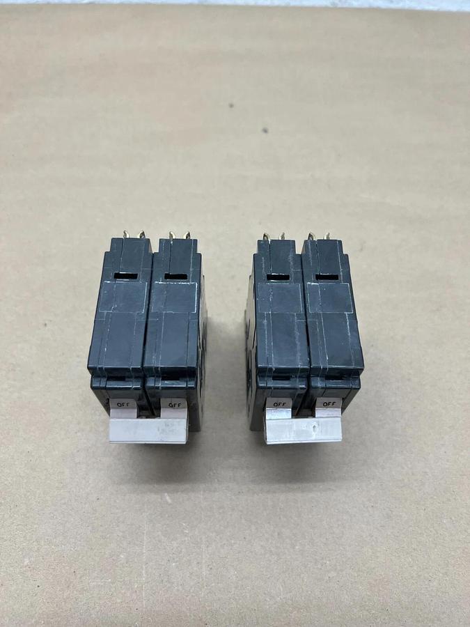 Used Eaton M1641 2 Pole Circuit Breaker, 30A - Lot of 2