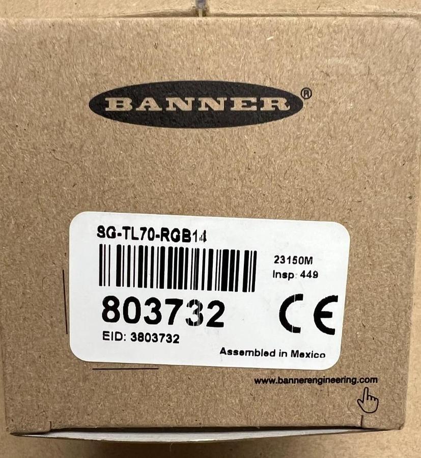 Banner SG-TL70-RGB14 / 803732 Tower Light Module *NEW*