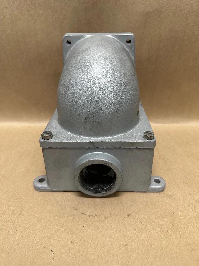 Used Pin and Sleeve Mounting Box, 1-1/2”, 60/100/150A