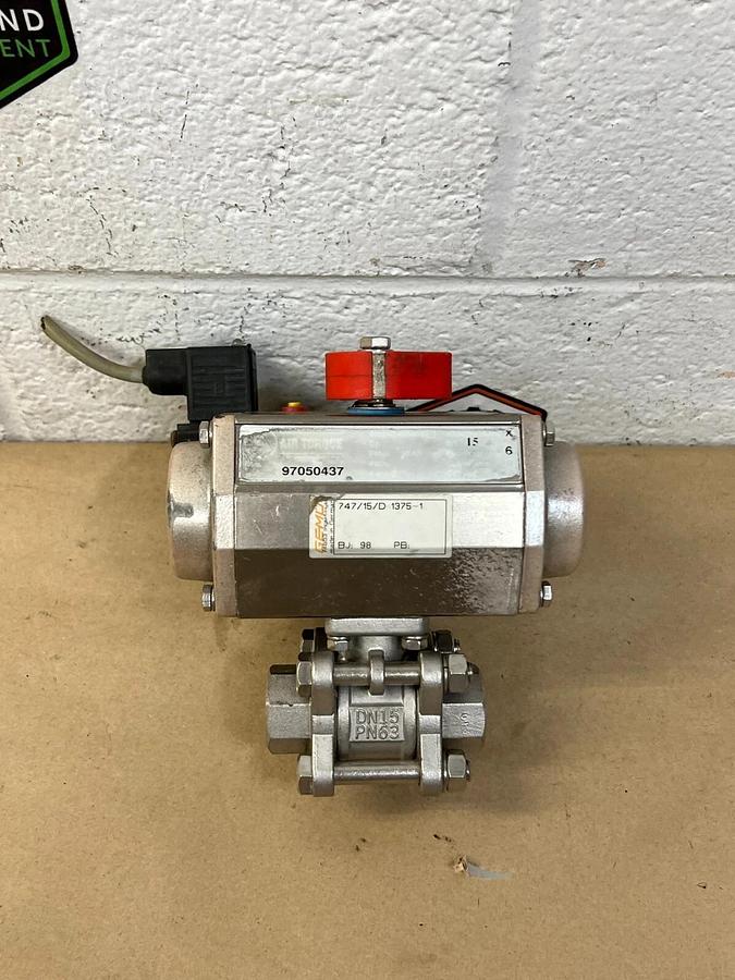 Used Air Torque 747/15/D 1375-1 Pneumatic Actuator