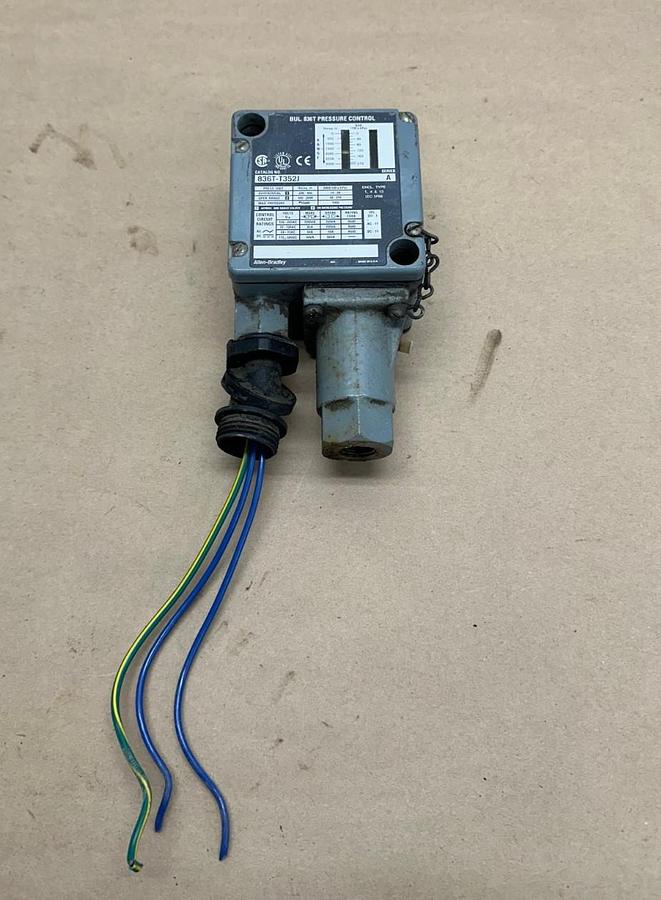 Used Allen Bradley 836T-T352J Pressure Control