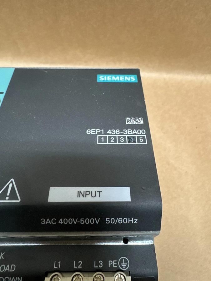 Used Siemens 6EP1436-3BA00 20A Switching Power Supply