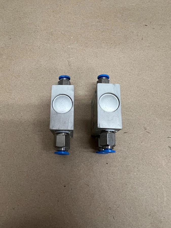 Used Festo ZK-1/8-B And Gate, 1-10bar, 14,5-145 PSI - Lot of 2