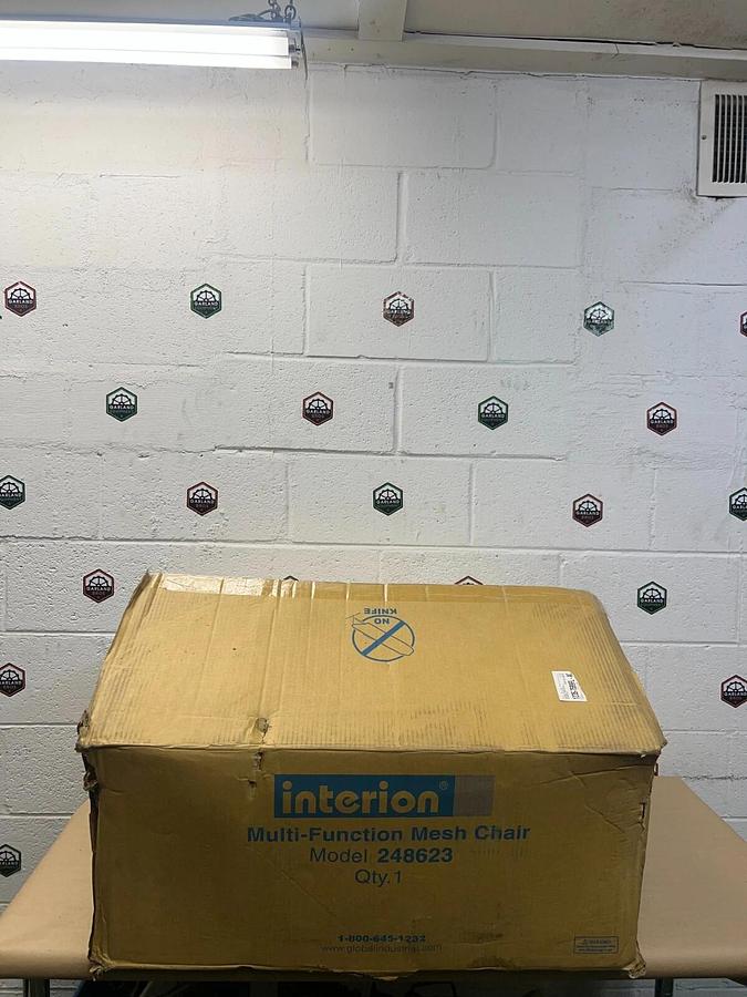 Used Interion CA-27270 Mesh Office Chair w/ High Back/Adjustable