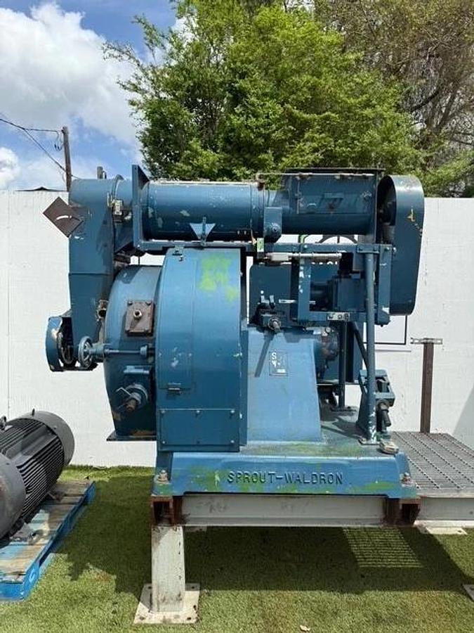 Used Sprout Waldron 501-H Pellet Mill w/ Siemens 150HP, 1185 RPM Belt Driven