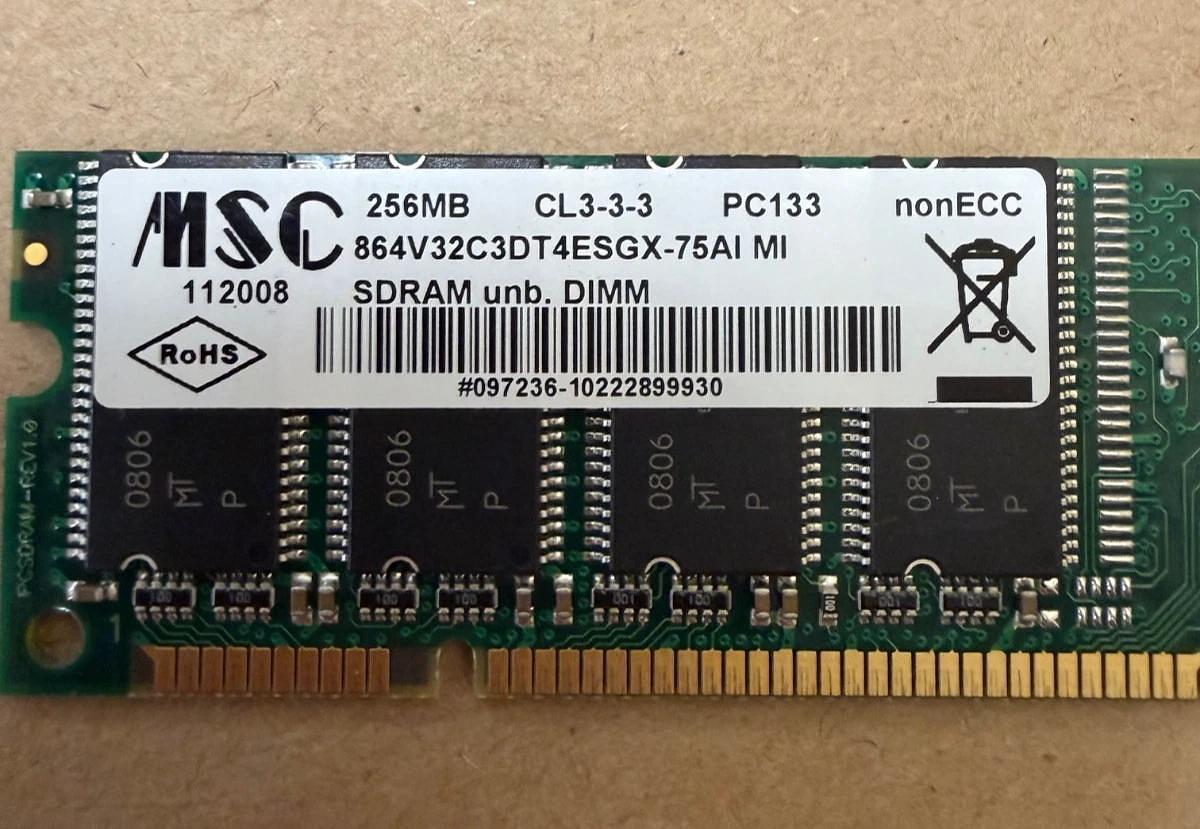 Used MSC 864V32CD3DT4SDGX-75AISAJ Circuit Board