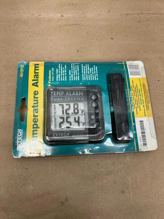 Used Extech 401012 Temperature Alarm