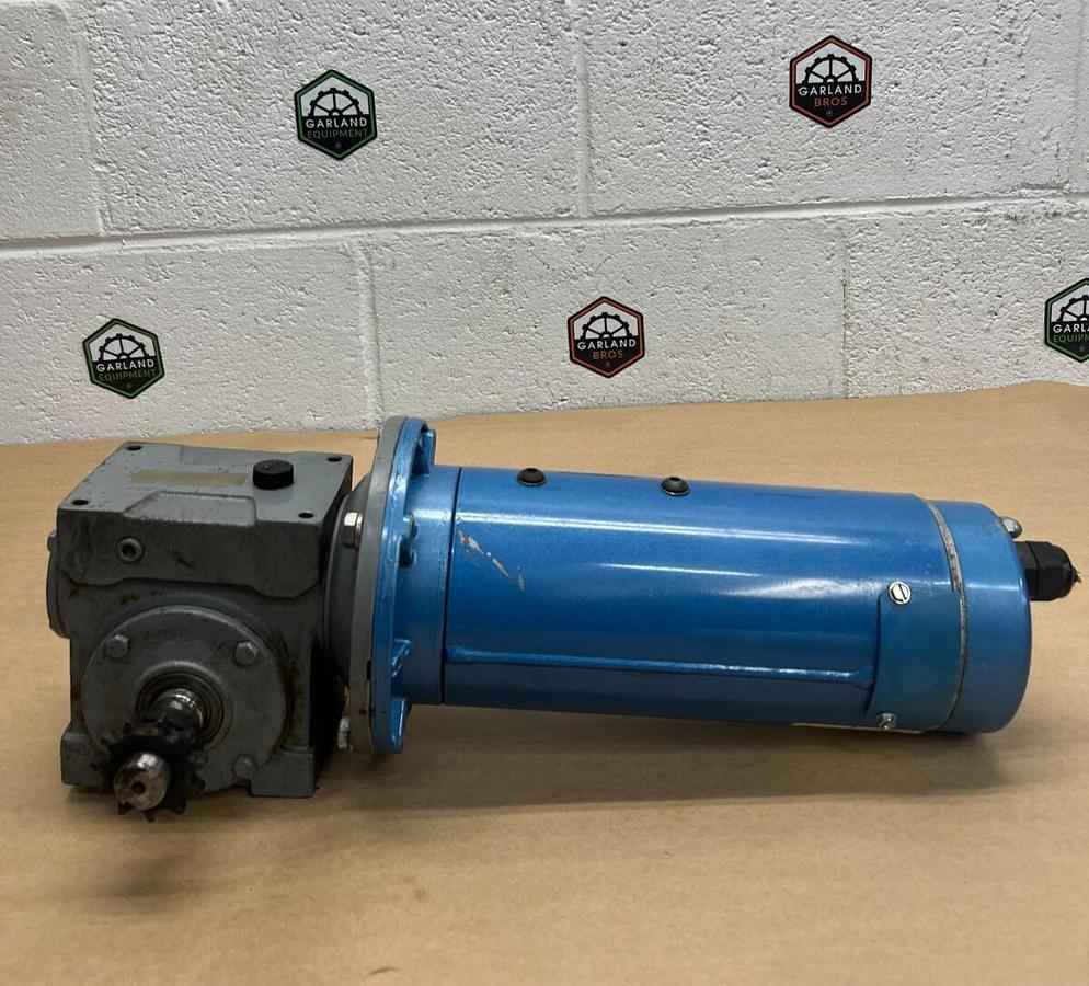 Used Pacific Scientific SR3642-4822-2-7-56HC-CU Motor  1/2Hp 1750RPM w/ Gearbox