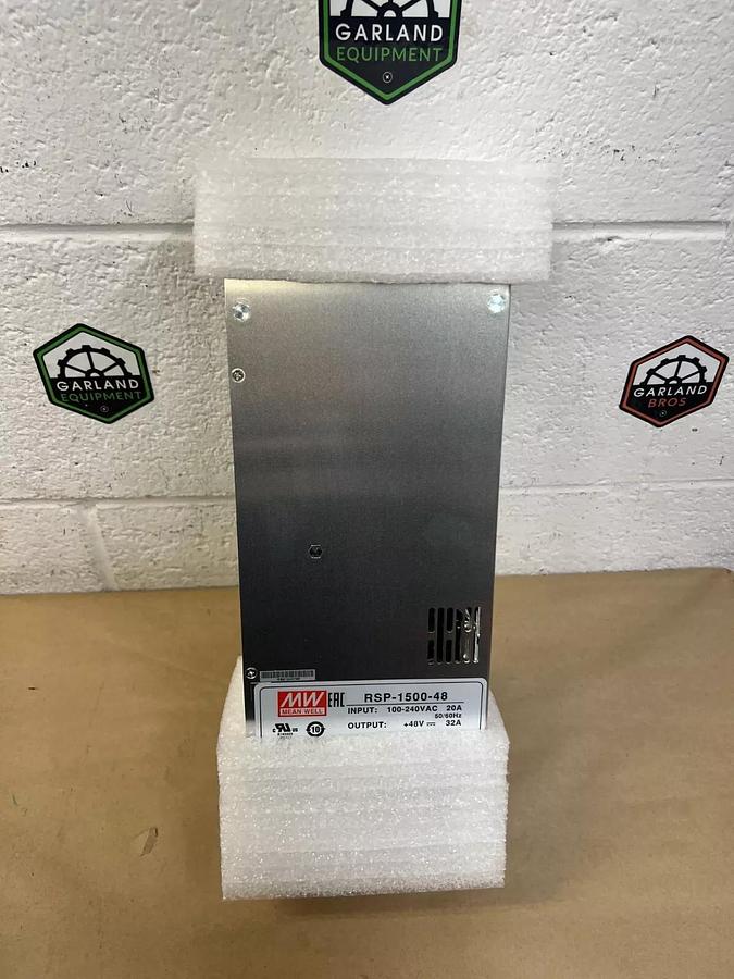 Used Mean Well RSP-1500-48 Single Output Enclosed Power Supply