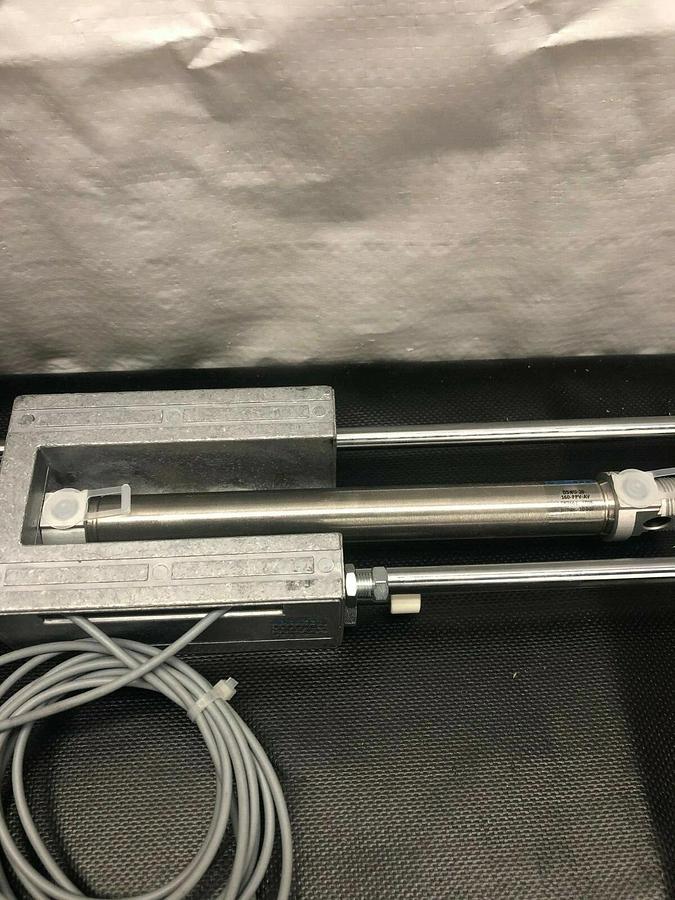 Used Festo SLE-20-160-KF-A-G-CV-CH-PV-PH Guided Linear Actuator