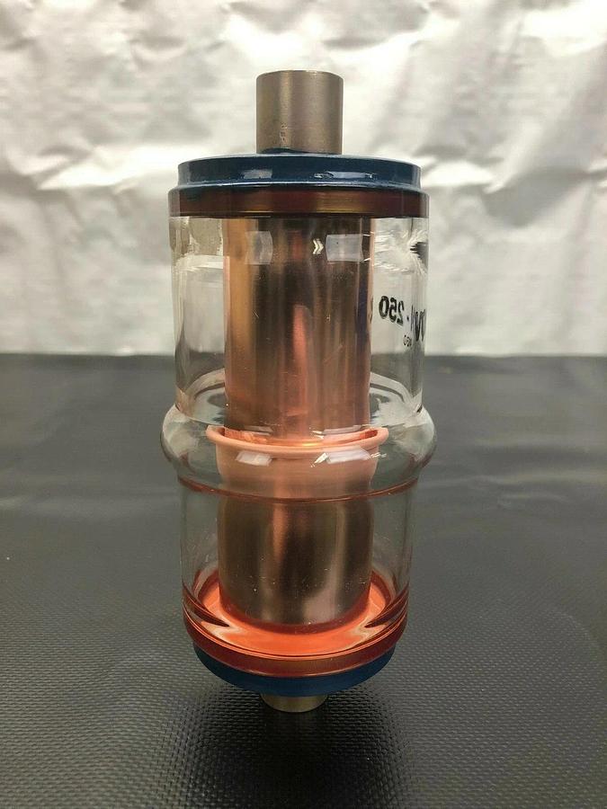 Used Jennings VCN-250-0030 Capacitor, 250 pf Capacitance Rated @ 30KV Peak Voltage