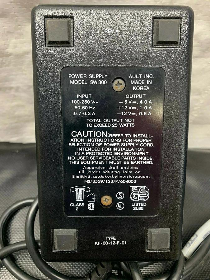 Used Ault Model SW300 Power Supply