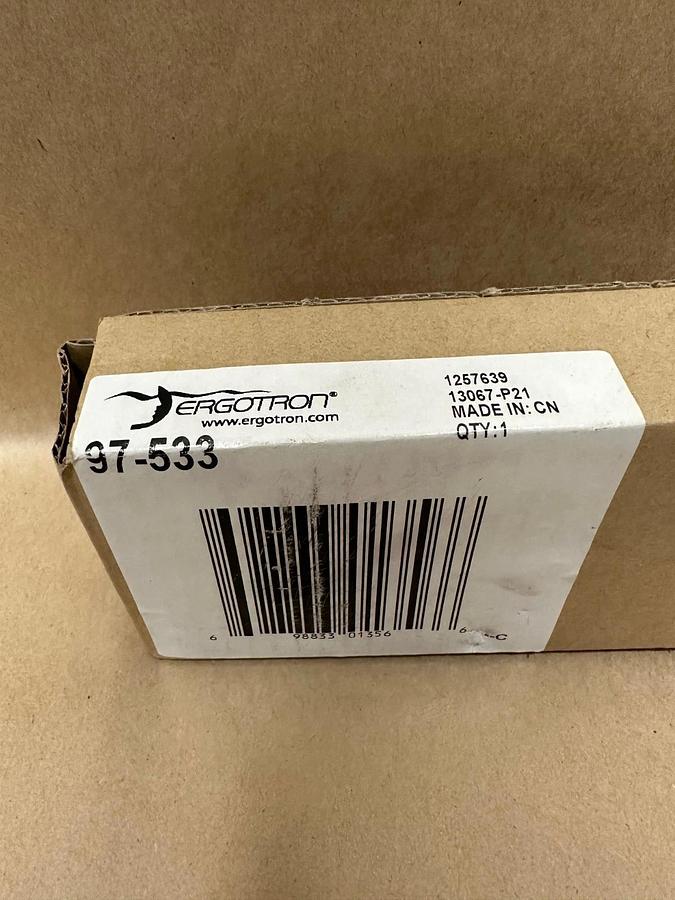 Used ERGOTRON 97-533 Antimicrobial Keyboard Wrist Rest *NEW*