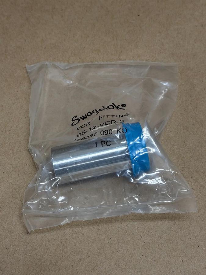 Used Swagelok SS-12-VCR-3 VCR Fitting *FACTORY SEALED*