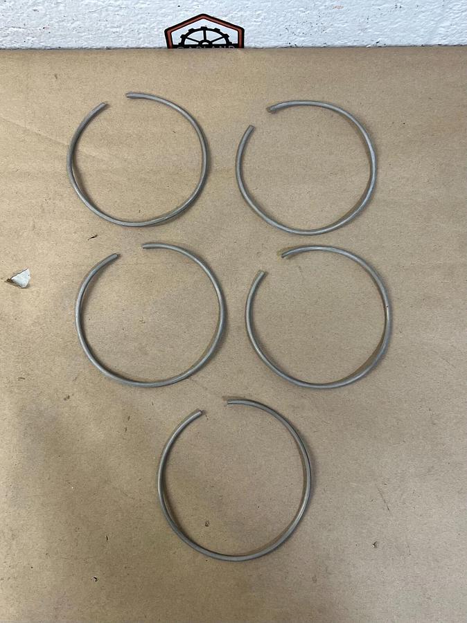 Corrugated Spring 5 Pcs., Stainless Steel