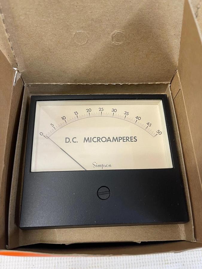 Simpson 16150 Analog Panel Meter