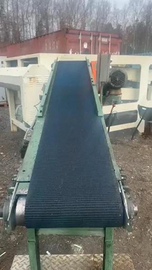 Used Roach Conveyors 537541, 13” x 7’ 7” Conveyor Set Up, w/ 1Hp 230/460 Motor