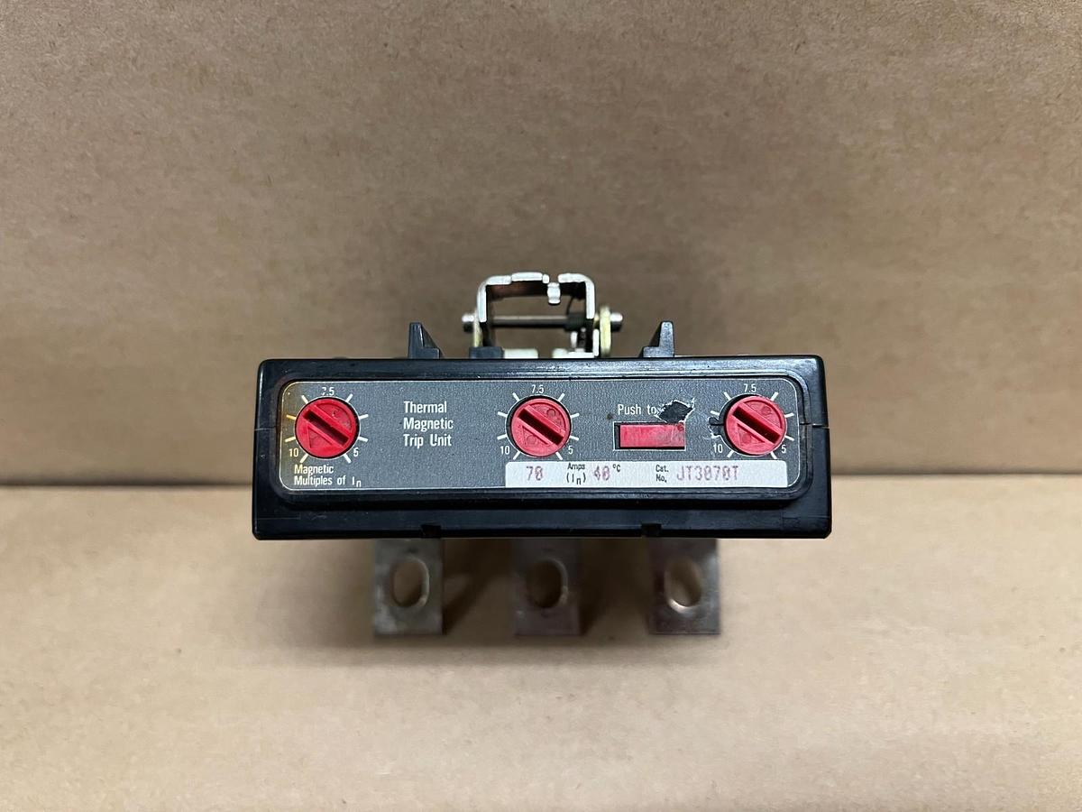 Used Eaton JT3070T Thermal Magnetic Trip Unit