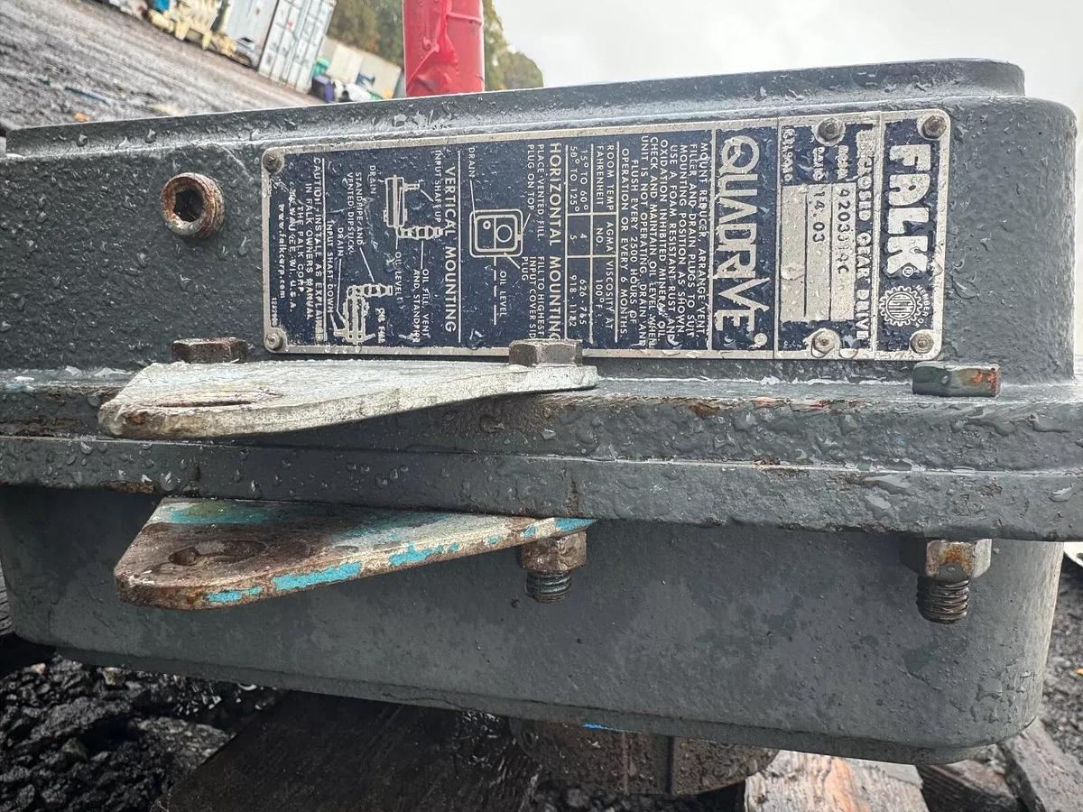 Used Falk 4203 J14 C Gear Drive, Ratio: 14.03:1, 1-5/16” Shaft