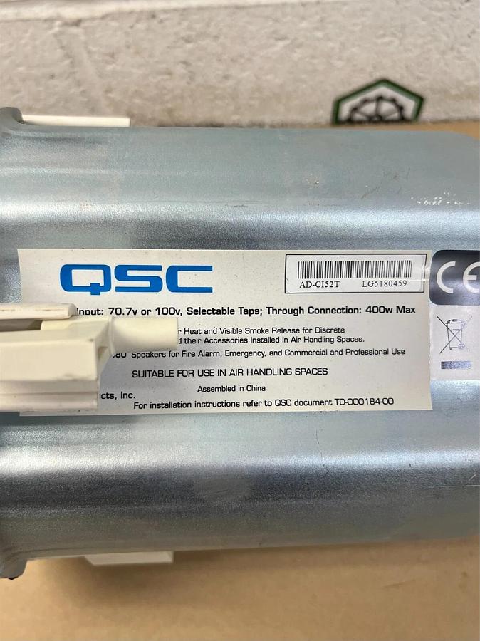 Used QSC AD-CI52T Ceiling Speaker