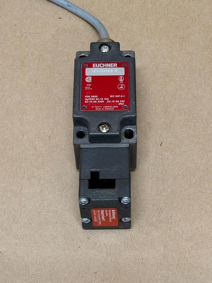 Used Euchner NZ1VZ-528E Safety Interlock Switch