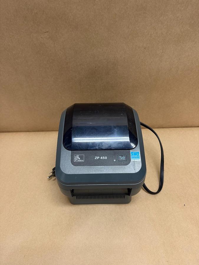 Used Zebra ZP450 Thermal Label Printer