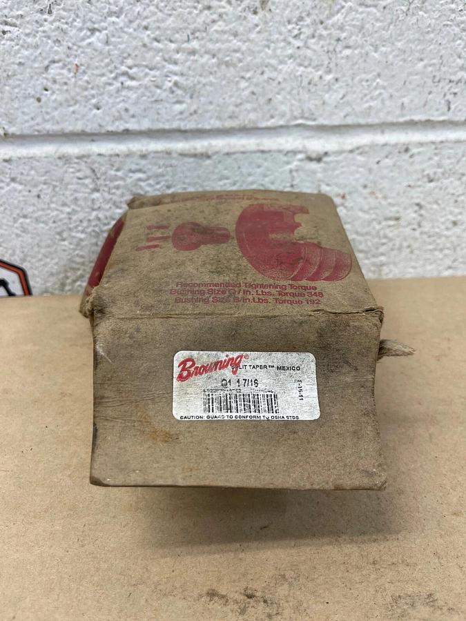 Used Browning Q1 1 7/16 Split Taper Bushing, 1-7/16”, w/o Hardware