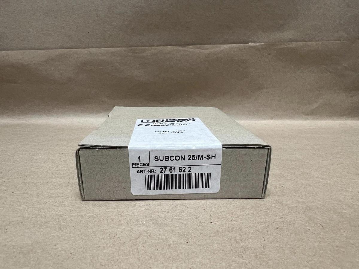 Used Phoenix Contact Subcon 25/M-SH Bus Connector 27 61 62 2 *FACTORY SEALED*