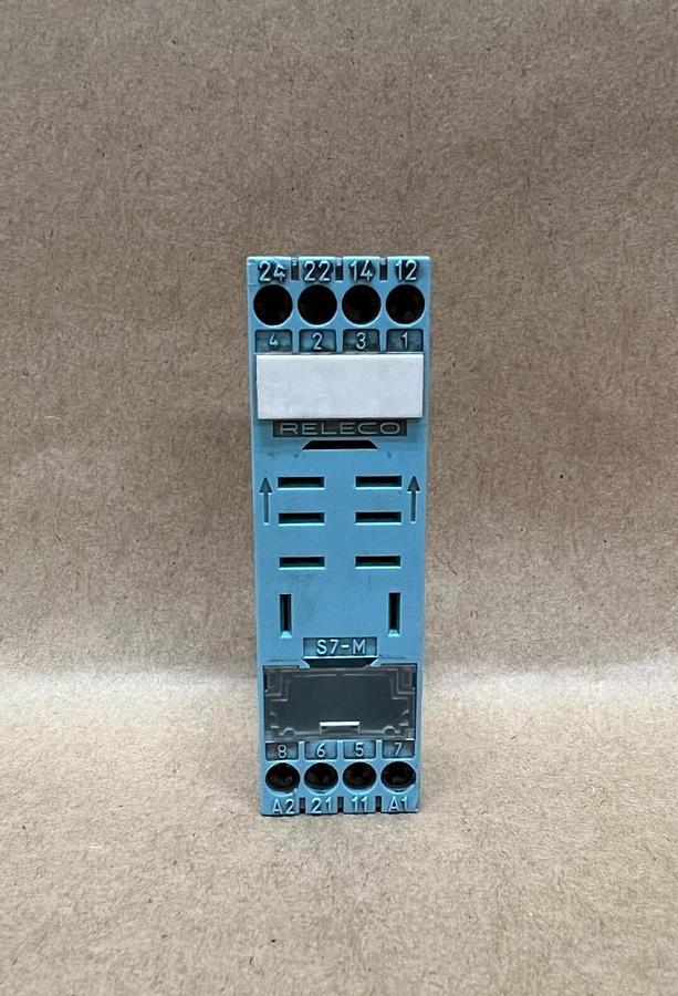 Used Releco S7-M Relay Socket Base
