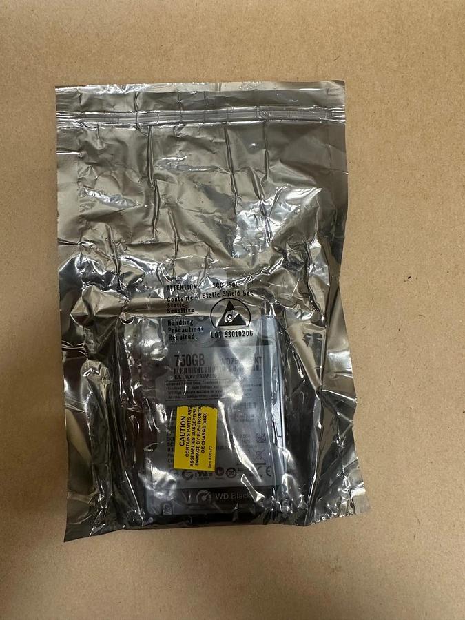 Used Western Digital WD7500BPKT Black 750GB SATA Hard Drive