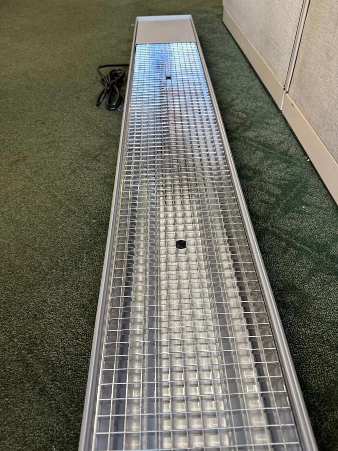 Used Lista 8784-1 Dual Fluorescent Lamp, Workbench Light Fixture 6' Long