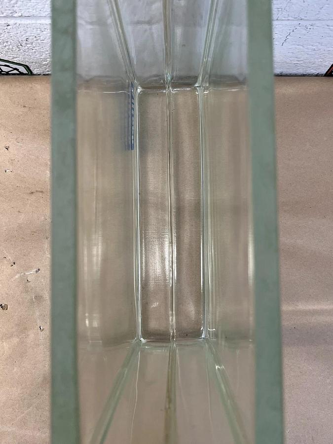 Used ALLTECH Soda-Lime Glass Rectangular Chromatography Jar w/o Lid