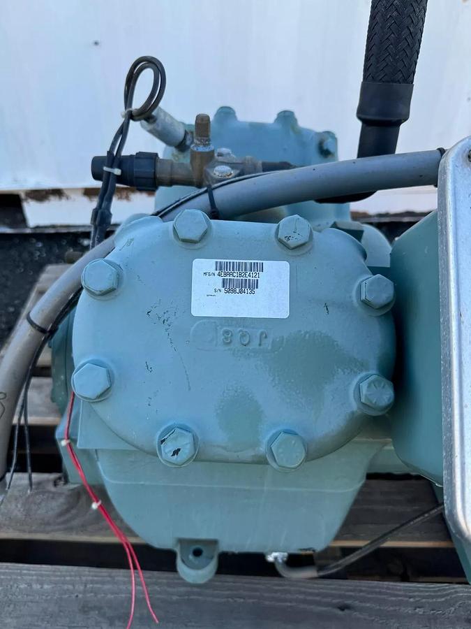 Used Carlyle 06450300 Semi-Hermetic Compressor, 15 Hp, 208-230/460V, 3 Ph