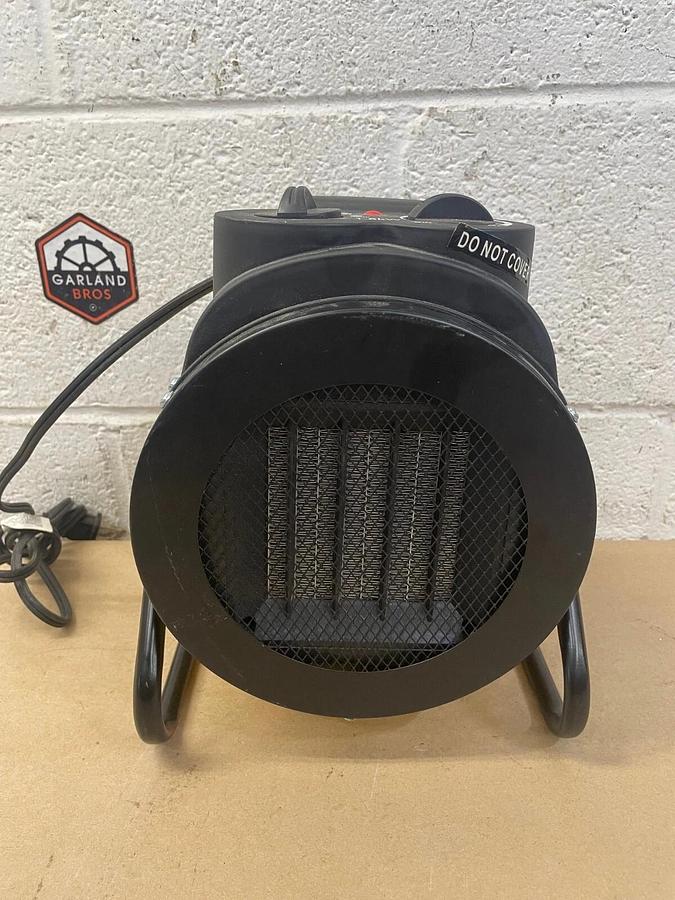 Used Amourate PTC1500 Portable Fan Heater, 110V, 60Hz, 1500W
